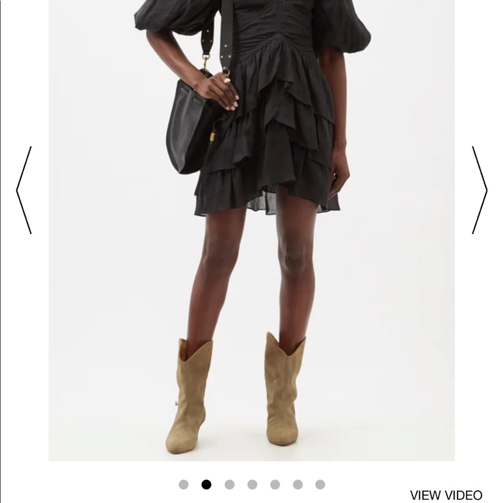 Isabel Marant Dernee boot taupe suede
